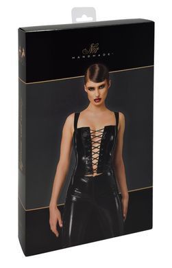 Корсет Noir Handmade F379 Dominae Frontbind PVC Corset Top L