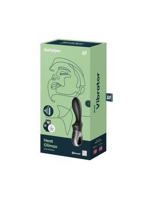 Смарт-вібратор для простати Satisfyer Heat Climax, підігрів до 40&deg;