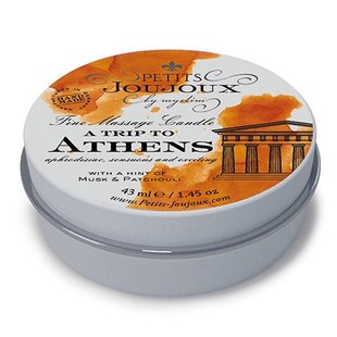 Массажная свечa Petits Joujoux - Athens - Musk and Patchouli (43 мл) с афродизиаками