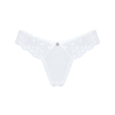 Напівпрозорі трусики Obsessive Heavenlly panties M/L, відкриті сідниці