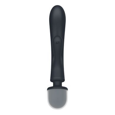 Вібратор-кролик з вібромасажером Satisfyer Triple Lover Grey, 3 мотори