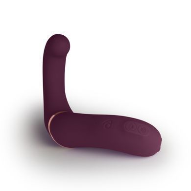 Вибратор&nbsp;Rocks&nbsp;Off&nbsp;Gemini&nbsp;Burgundy