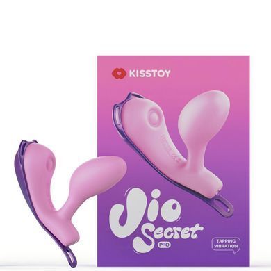 Смарт-виброяйцо со стимуляцией клитора KISSTOY Viosecret Pro, реагирует на сжатие, пояс для крепления