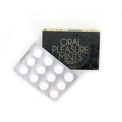 Мятные конфетки для орального секса Bijoux Indiscrets Oral Pleasure Mints &ndash; Peppermint