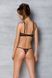 Эротический комплект Passion MARINA SET WITH OPEN BRA, XXL/XXXL, black, открытые чашки