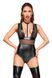Боди с мокрым эффектом Noir Handmade F183 Powerwetlook body, S