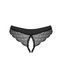 Трусики с доступом Obsessive Chemeris crotchless panties XL/2XL