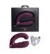 Вибратор&nbsp;Rocks&nbsp;Off&nbsp;Gemini&nbsp;Burgundy