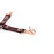 Кожаная крестовина Liebe Seele Wine Red Hogtie
