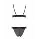 Комплект белья Passion Exclusive GLAMISS SET XXL/XXXL, black