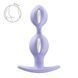 Анальные шарики Fun Factory B BALLS DUO Purple, эффект вибрации, диаметр 3,2 и 3,6 см