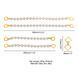 Жемчужный ошейник с поводком и наручниками LOCKINK Pearl Bondage & Restraint Set