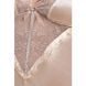 (SALE) Сорочка приталенная с чашечками LOTUS CHEMISE cream XXL/XXXL - Passion Exclusive, трусики