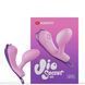 Смарт-виброяйцо со стимуляцией клитора KISSTOY Viosecret Pro, реагирует на сжатие, пояс для крепления