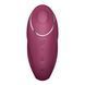 Вибростимулятор-пульсатор Satisfyer Tap & Climax 1 Red, эффект постукивания пальцем, 2 мотора