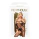 Бодистокинг с контрастным узором Penthouse - Under Arrest Black XL
