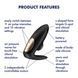 Вакуумний вібратор для пар Satisfyer Pro 4 Couples Battery Series, підходить для сексу у парі