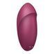 Вибростимулятор-пульсатор Satisfyer Tap & Climax 1 Red, эффект постукивания пальцем, 2 мотора