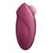 Вибростимулятор-пульсатор Satisfyer Tap & Climax 1 Red, эффект постукивания пальцем, 2 мотора