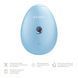 Електронний освіжувач для зволоження обличчя GESKE Facial Hydration Refresher 4в1 aquamarine