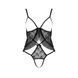 Боди монокини с открытой грудью Passion JUSTINA BODY XXL/XXXL, black