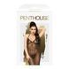 Платье в пол с люрексовой ниткой и стрингами Penthouse - Love on Fire Black M/L