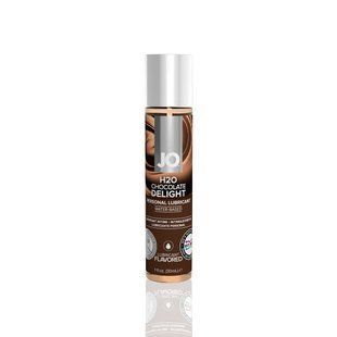 Смазка на водной основе JO H2O &mdash; Chocolate Delight (30 мл) без сахара, растительный глицерин