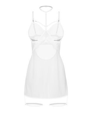 Бэби-долл Obsessive Arrowel White chemise 2XL/3XL
