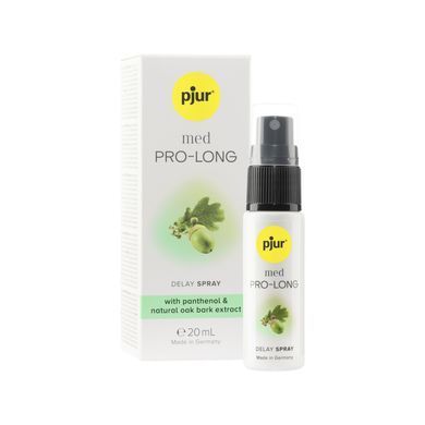 Пролонгувальний спрей pjur MED Prolong Spray 20 мл із екстрактом дубової кори та пантенолом