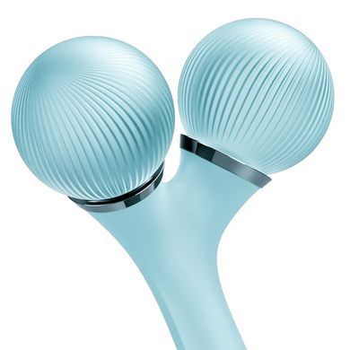 Електронний ультразвуковий ролик для обличчя та тіла GESKE Sonic Facial&Body Roller 4в1 turquoise