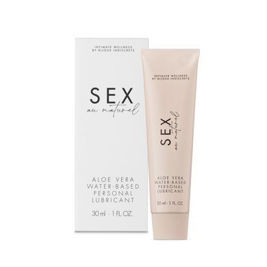 Лубрикант із доглядом на водній основі Bijoux Indiscrets Sex au Naturel &ndash; Aloe Vera