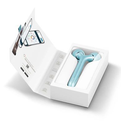 Електронний ультразвуковий ролик для обличчя та тіла GESKE Sonic Facial&Body Roller 4в1 turquoise