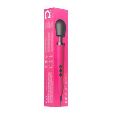 Вибромассажер DOXY Original Pink, очень мощный, питание 220В, пульсирующие вибрации