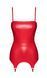 Корсет с подвязками для чулок Noir Handmade F368 Bombshell Fierce Corset-belt Red L