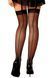 Чулки Anne De Ales FLORA T3 Black