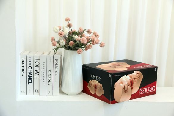 Мастурбатор-полуторс Naked Factory BARBIE, вагина + анус, 2 канала, очень реалистичный, сквозной