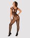Бодистокинг Obsessive Bodystocking G322 S/M/L, фантасмагорически-силуэтный крой