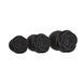 Набор силиконовых анальных пробок BMS Roses Til&rsquo; Dawn Silicone Anal Plug Kit Starter Kit Black