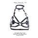 Портупея на груди LOCKINK SEVANDA Queen Chest Harness with Removable Bra