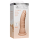 Фаллоимитатор Doc Johnson Platinum TRUSKYN - The Tru Ride Slim 7 Inch, диаметр 4,4см, двухслойный