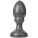 Анальная пробка Doc Johnson American Bombshell Little Boy - Gun Metal, диаметр 5,59 см