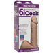 Фаллоимитатор Doc Johnson Vac-U-Lock - 6 Inch ULTRASKYN Cock White, диаметр 4,3см