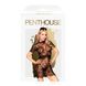Комплект платье с баской, украшением и стрингами Penthouse - Poison Cookie Black L/XL