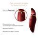 Вібратор 2в1 з язичком Zalo &mdash; Hero Wine Red, кристал Swarovski