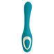Вибратор S Pleasures Dual Suction - Turquoise