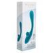 Вибратор S Pleasures Dual Suction - Turquoise