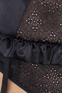 CAROLYN CORSET black 6XL/7XL - Passion