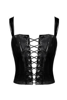 Корсет Noir Handmade F379 Dominae Frontbind PVC Corset Top XL