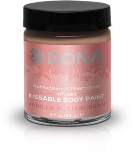 Краска для тела Dona Kissable Body Paint - VANILLA BUTTERCREAM