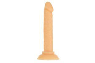 Фалоімітатор ADDICTION Tino 5.25&Prime; Silicone Dildo, присоска, діаметр 1,9 см, віброкуля в подарунок